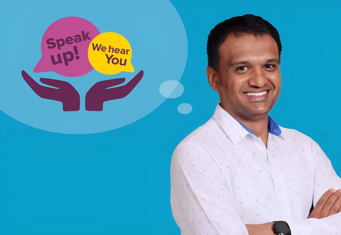 Speak up tool for reporting ethical concerns