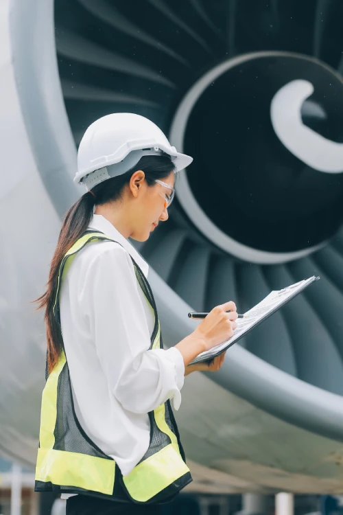 Aerospace engineer inspection checklist