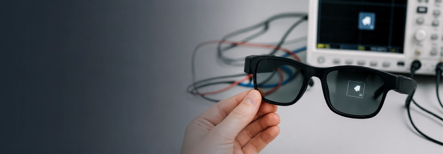 smart glasses lens display